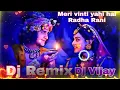 Lagu Meri Vinti Yahi Hai Radha Rani Dj Remix song Bhajan Dj Mix New Song 2023 Krishna Murali wala Radha