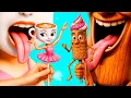 Download Lagu I was Adopted by Ballerina Cappuccina! / My Parents are Superheroes!
