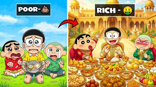 🥺Nobita Shinchan Poorest to Ultra Richest Life!