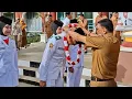 Download Lagu The arrival of HABIB BURHAN, Danton 17 of the National Flag Raising Team was welcomed by the Rege...