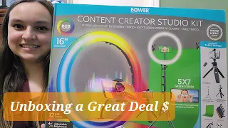 Bower Content Creator Studio Kit Unboxing