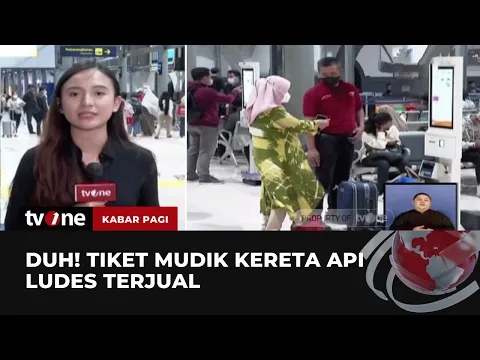 Tiket Kereta Mudik di Sejumlah Rute Ludes Terjual