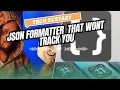 Json Formatter Extension That wont track you
