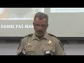 Lafayette Parish Sheriff Press conference on multi-agency investigation
