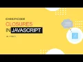 Closures In JavaScript Hindi JavaScript Tutorial Series Hindi