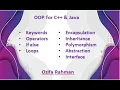 Lec 01 OOP for Java C Encapsulation Inheritance Abstraction Polymorphism Bangla Tutorial