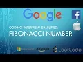 Coding Interview Tutorial 80 - Fibonacci Number LeetCode
