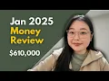 January 2025 Financial Check-In Expenses Net Worth Goals