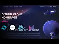Build GitHub Homepage Clone Using NextJs and Tailwind CSS Part 2 Hero Section Next Js Project