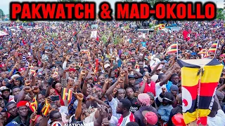 LIVE H E Bobi Wine Heads To PAKWATCH MAD OKOLLO As Crowds Are Waiting Campaign Trail Day 40 