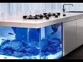 The Ocean Kitchen A Giant Aquarium Kitchen Island