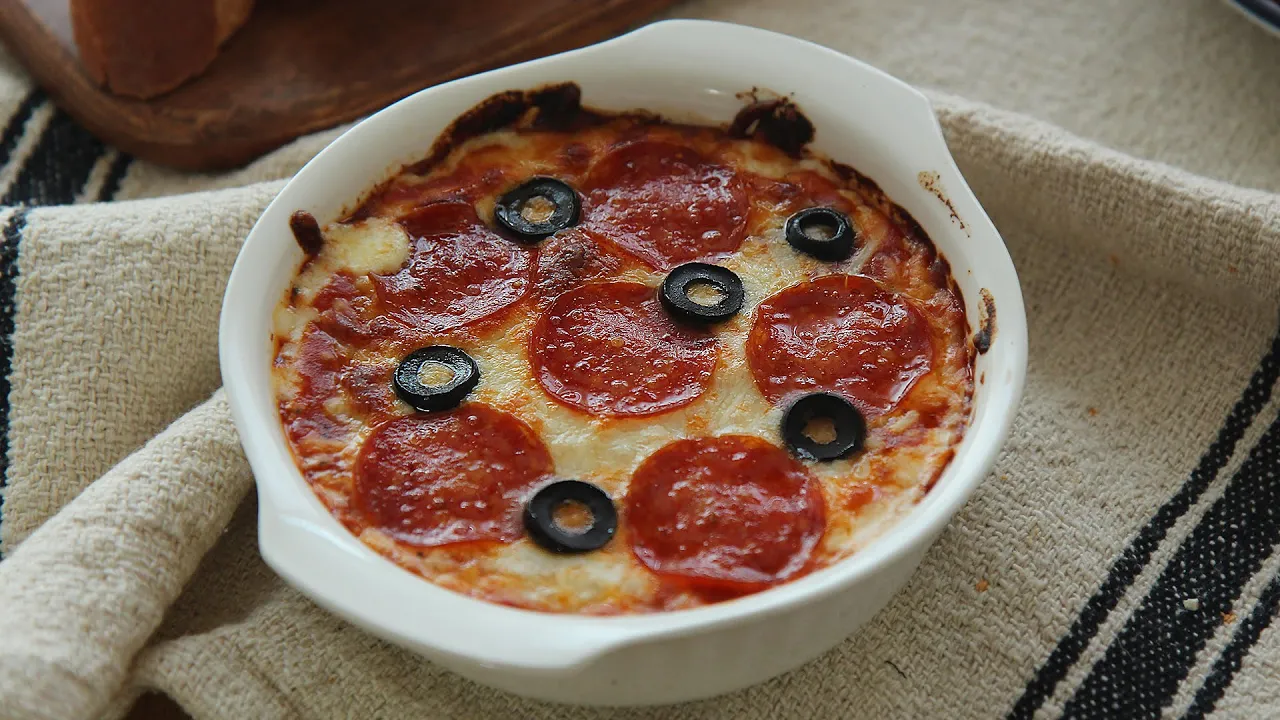  ? ! : Pepperoni Pizza Dip : 