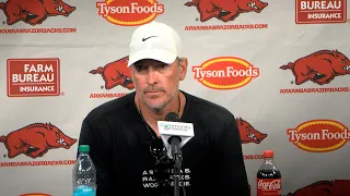 WATCH Quarterbacks coach Mitch Stewart updates media on quarterback battle