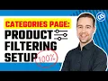 The Perfect Product Filtering Setup for your Category Pages