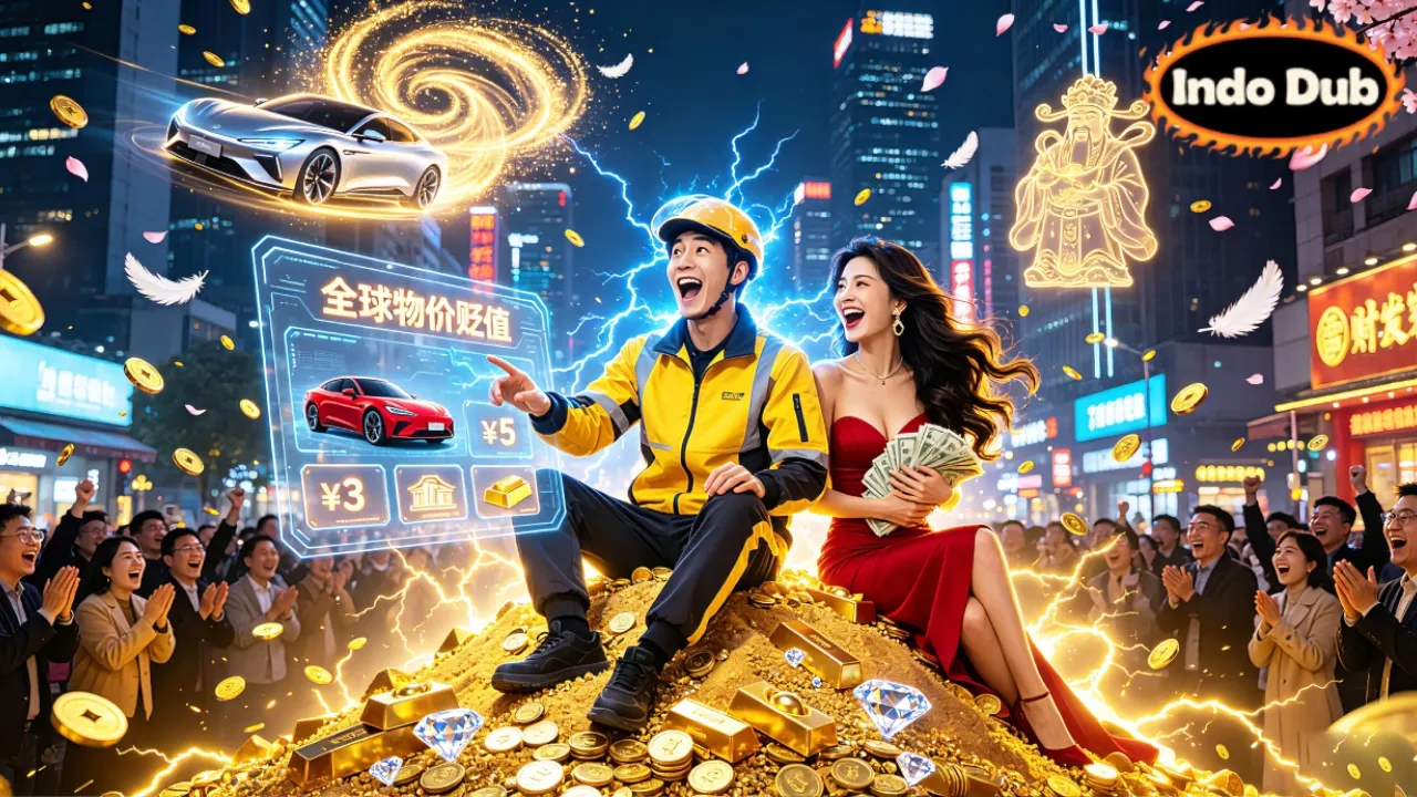 BELI MOBIL MEWAH HANYA RP3! HARGA GLOBAL TURUN 100.000X, KURIR MAKANAN JADI ORANG TERKAYA DUNIA poster