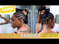 How I Braid My Hair for Illusion Crochet Braids Miko
