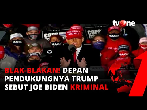 PANAS!!! Jelang Debat Pilpres AS Terakhir, Trump: Joe Biden Kriminal dan Antek China | tvOne