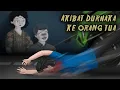 Lagu Asal usul Hantu Muka Rata - si Anak Durhaka #HORORMISTERI Kartun Hantu, Animasi Horor