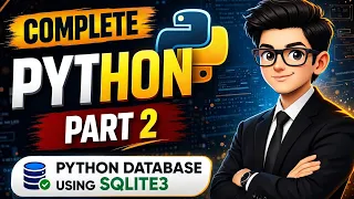 Python Database Tutorial in Hindi Part-2 CRUD Operations using SQLite3