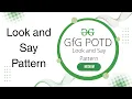 Look and Say Pattern GfG POTD 14-05-2025 GfG Problem of the day GeeksforGeeks