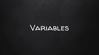 Learn JavaScript Part 6 - Variables