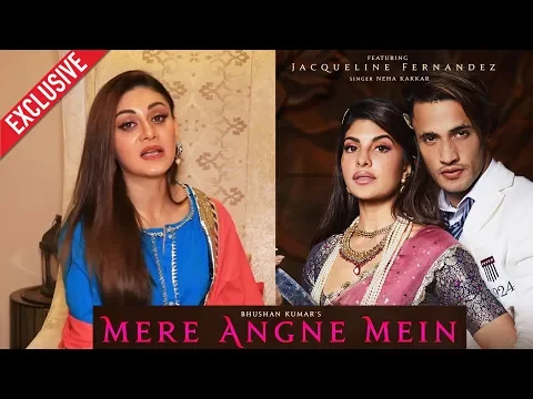 Download MP3 Shefali Jariwala Reaction On Asim And Jacqueline Album Song Mere Angne Mein