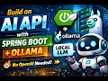 Spring Boot AI Tutorials No-Cost AI Development