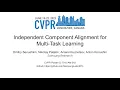 CVPR2023 Independent Component Alignment for Multi-Task Learning