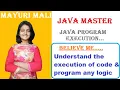 Tutorial15 Java Program Execution Understand the flow of program code any logic Java Master