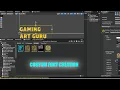 How to create bitmap font in Unity Custom font creation Unity tutorial