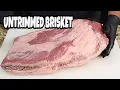 I Didn t Trim This Brisket Before Smoking It And This Happened - Smoked Brisket Recipe