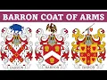 Barron Coat of Arms Family Crest - Symbols Bearers History
