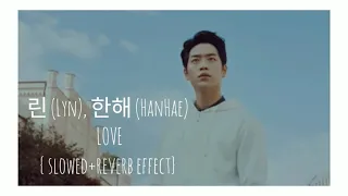 Download Lyn, HanHae - LOVE {slowed+reverb effect} MP3