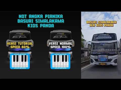 Download MP3 Not Angka Pianika Basuri Simalakama Kids Panda #basuri #pianikabasuri