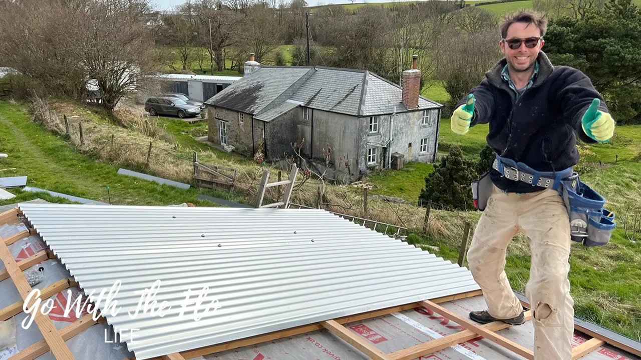 EP33. THE CABIN GETS A  NEW ROOF & WHY IT NEEDED REPLACING
