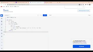 Online Python Compiler Interpreter Google Chrome 2023 02 08 10 02 061