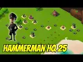 Easy Strategy Defeat HAMMERMAN 25 Boom Beach
