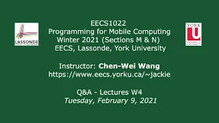 EECS1022 W21 - Q A