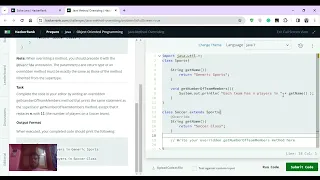 Java Method Overriding HackerRank