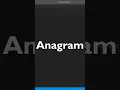 Anagram in Python Crazy Codes Python Tamil