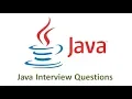 Java Interview Questions Part 3