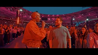 Antoine Burtz „Lohn isch da“ Live Version (Stadion) „Halb Mensch Halb Disco“ Tour.  Teddy Teclebrhan