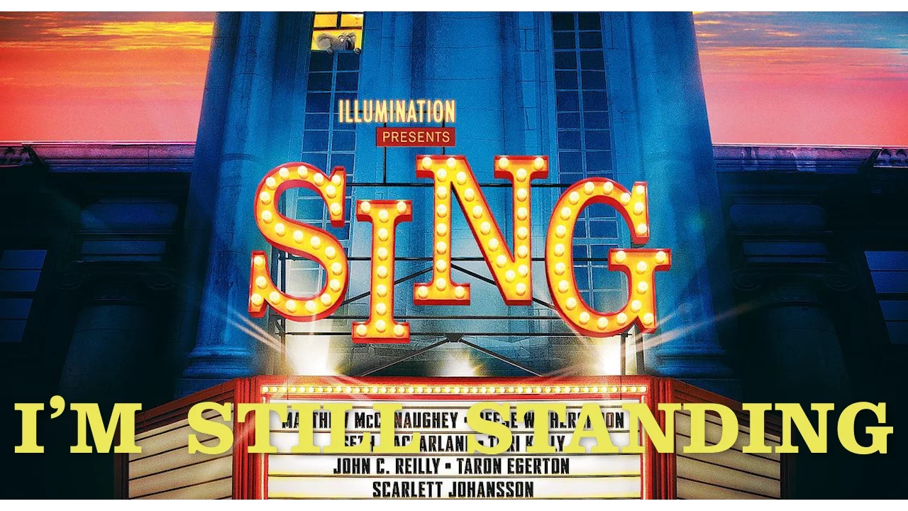 Taron Egerton - I'm Still Standing [Lyric Music Video] (Sing)