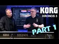 The Korg Kronos 3 Demo Part 1 | Luke Edwards \u0026 Tony White