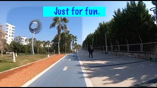 Just a bit of fun.  A quick run to the Forum along the coast road. Dodging, all sorts of obstacles!