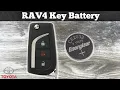 How To Replace 2019 - 2024 Toyota RAV4 Key Fob Battery