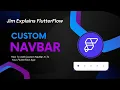FlutterFlow - Best Way To Add Custom Navbar