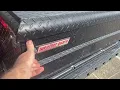 Quick hack to unlock your Weatherguard Truck tool box without a locksmith