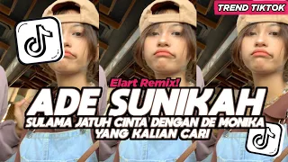 dj sulama jatuh cinta dengan dek monika adek sunikah elart remix full song viral tiktok 2026