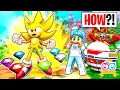 We Unlocked Super Sonic Super Tails and Super Knuckles To Defeat Doctor Eggman Roblox Sonic
